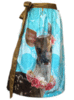 Schürze KitzBallon türkis ohne Fuchsschweif 60cm